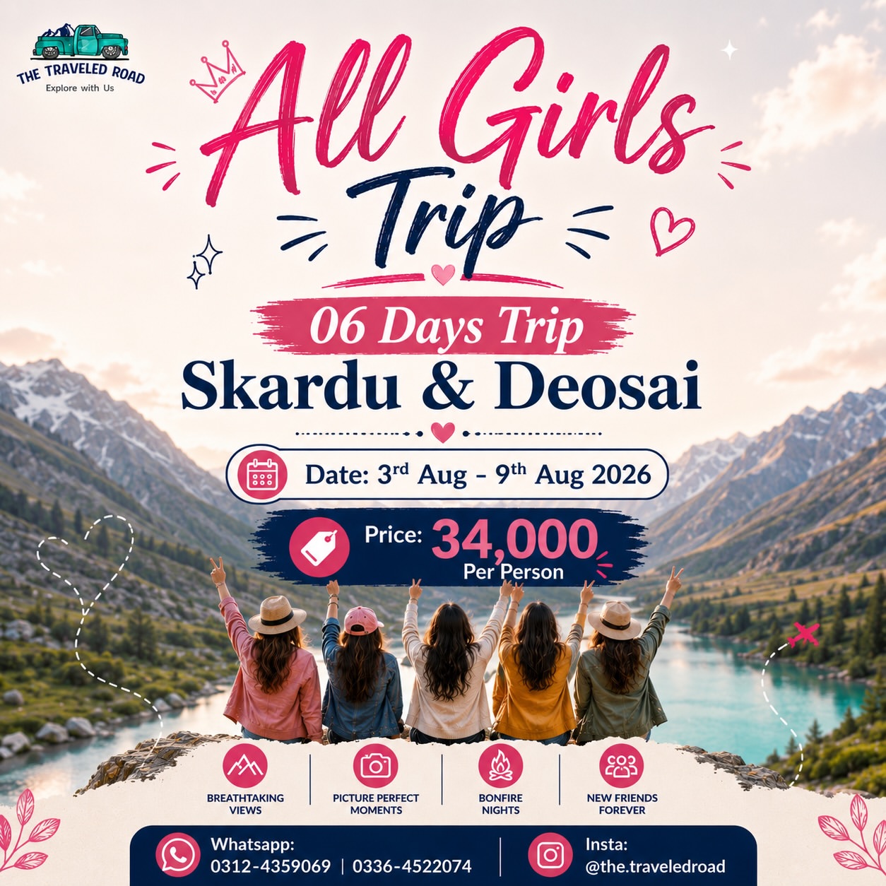 All Girls Trip to Skardu & Deosai