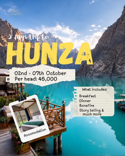 5 Days Trip to Hunza Valley