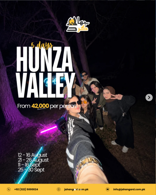5 Days Hunza Valley