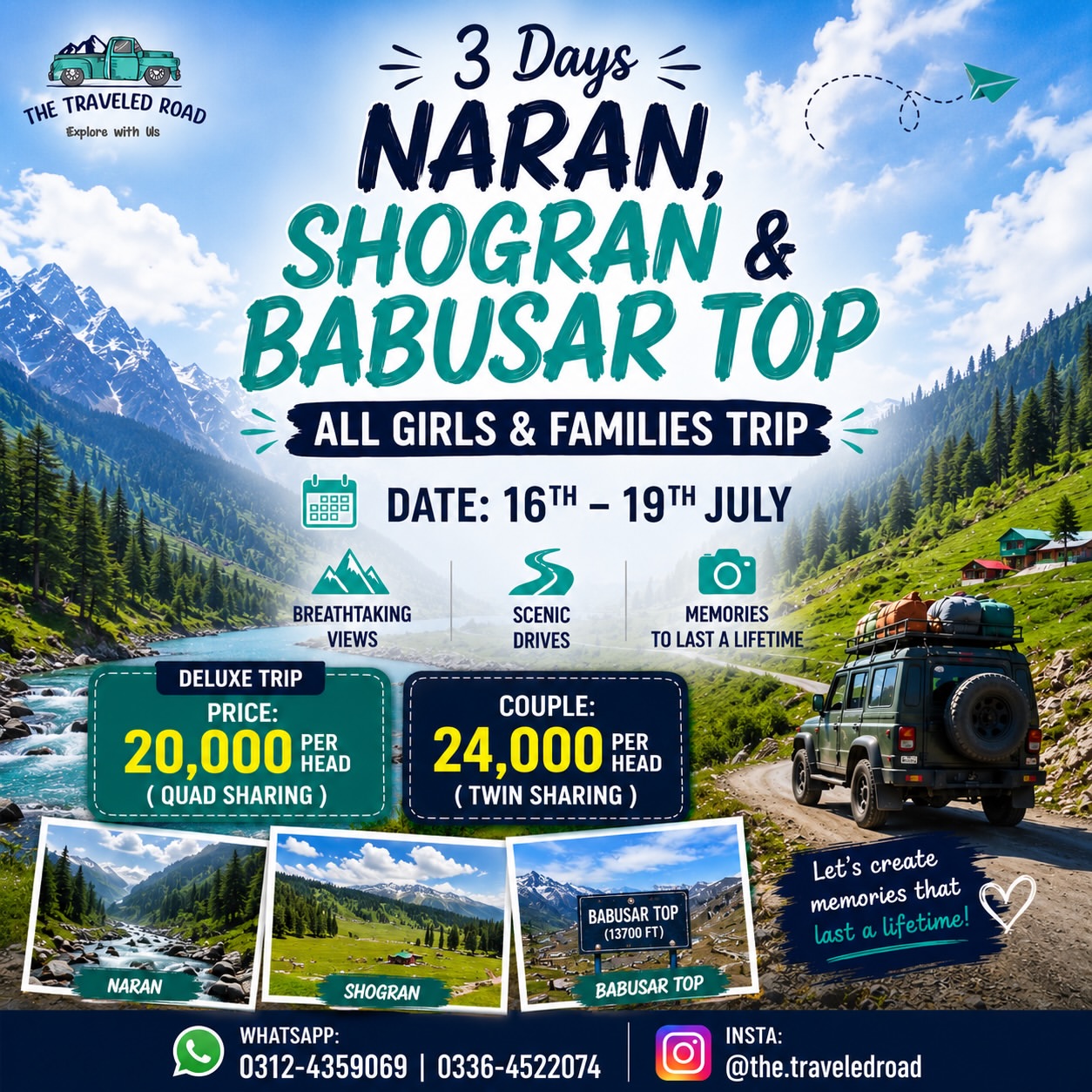 Naran Shogran & Babusar Top