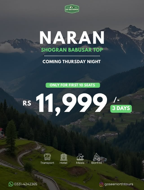 3 Days Trip to Naran