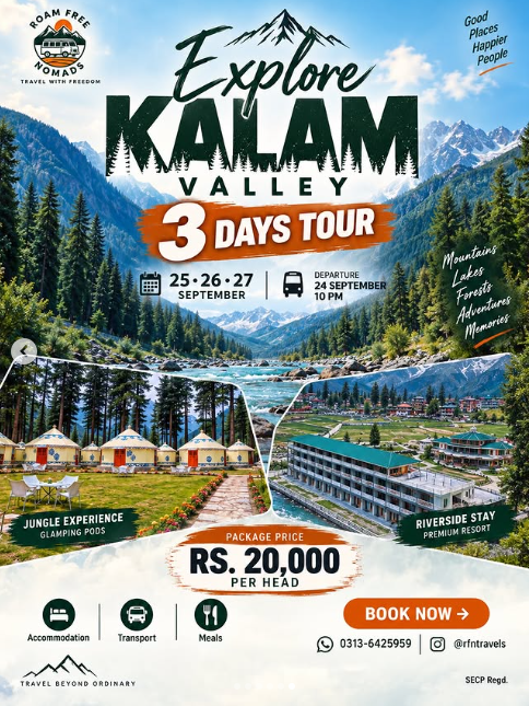 Explore Kalam Valley