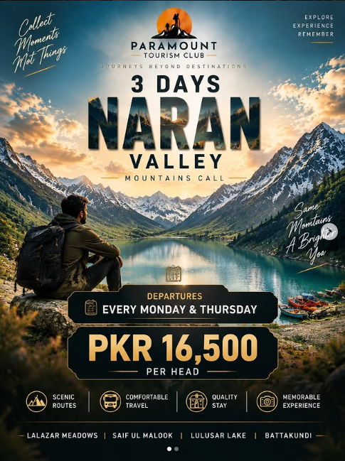 3 Days Naran Valley