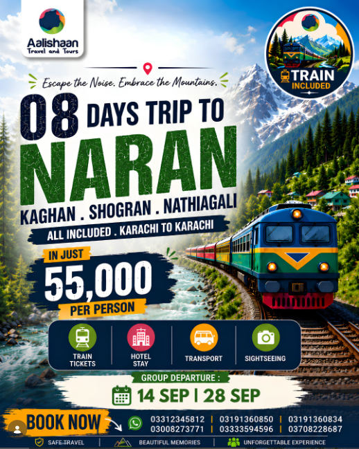 8 Days Trip to Naran