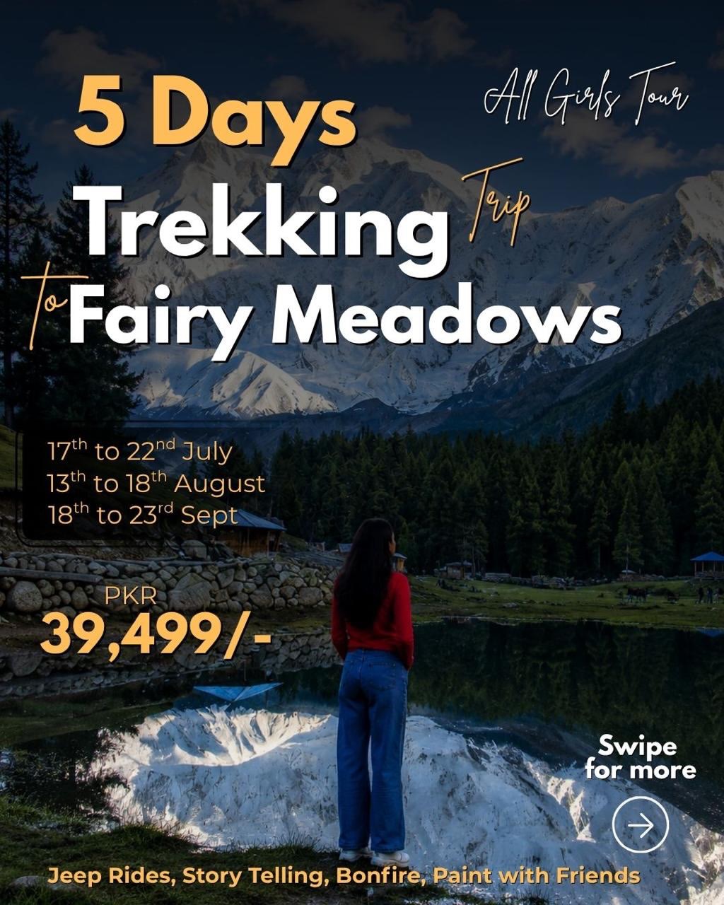 All Girls Tour to Fairy Meadows